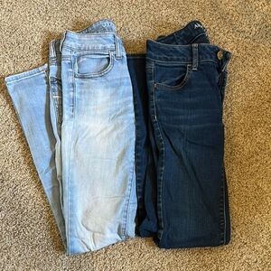 American Eagle Outfitters Stylish Denim Skinny Jeans - Will Sell Separately